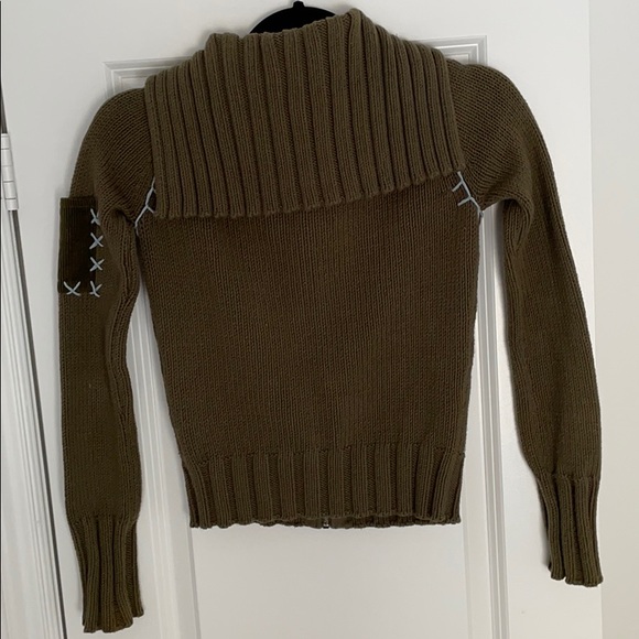 JLO Fitted knit zip-up XS - Picture 2 of 3